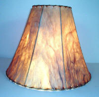 Small Rawhide Lamp Shade